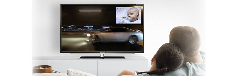 GRUNDIG 55 VLE 999 BL schwarz LED TV (55 Zoll / 139 cm, Full-HD, 3D)