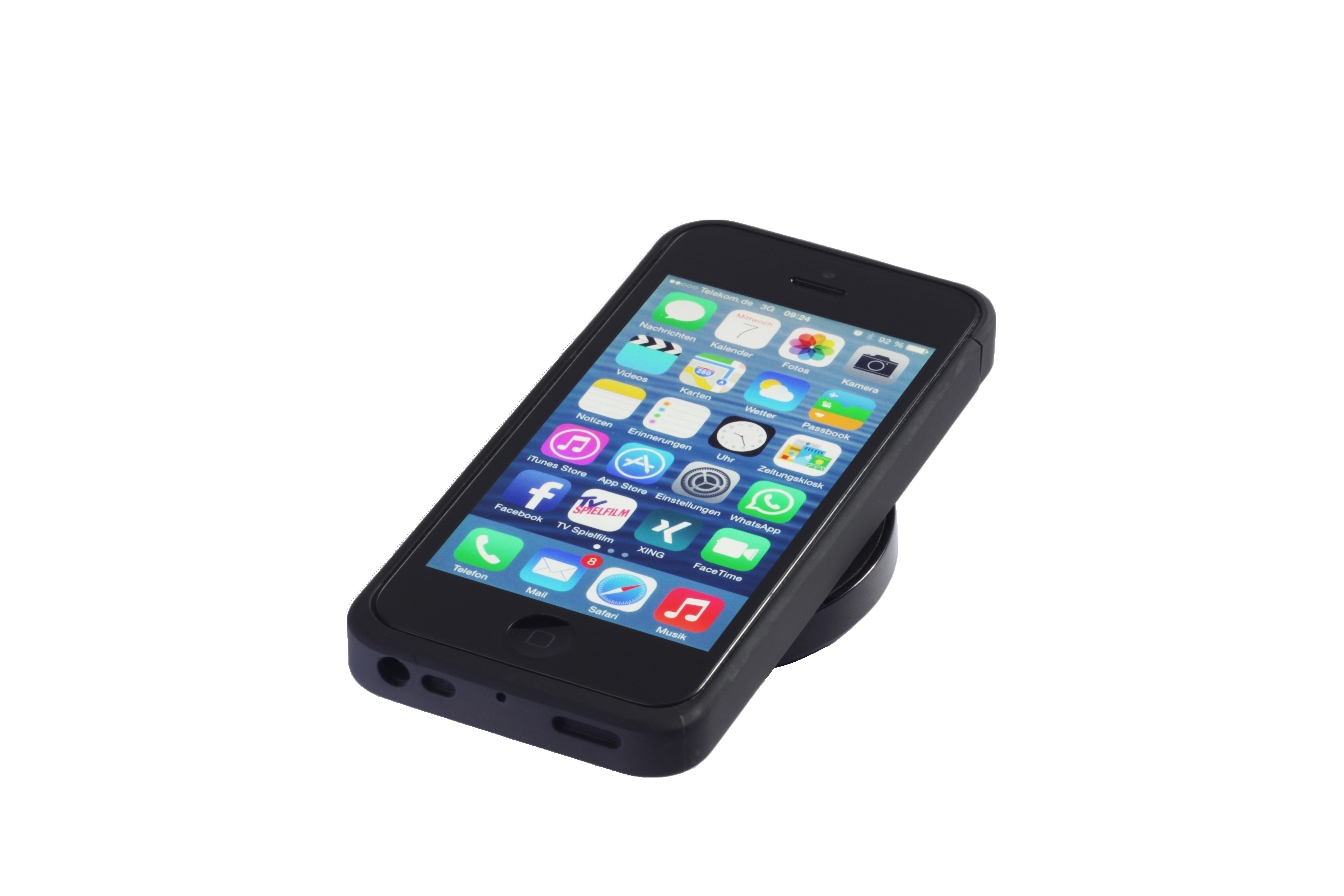 MAXFIELD Wireless Charging Pad mini, Universal, Universal, Schwarz