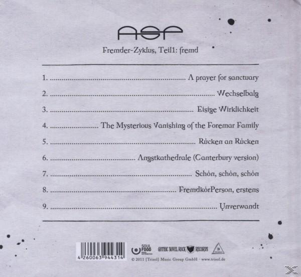 ASP - Fremd  - (CD)