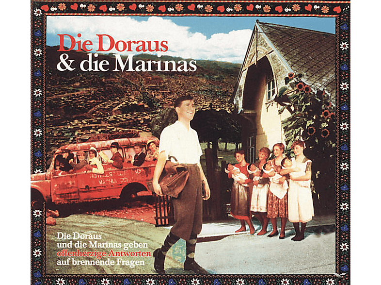 Doraus,Die Marinas Antworten (CD) - Fragen Offenherzige (Dorau,Andreas) Die - & Geben Brennende Auf