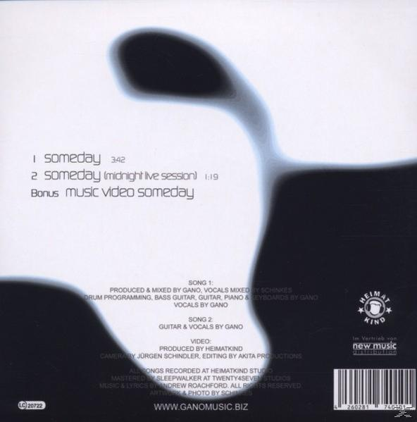 Gano - Someday  - (CD)