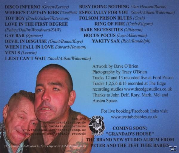 Peter And The Test Tube Babies - Pissups  - (CD)