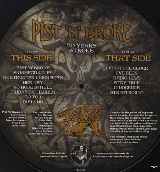Pist N Broke - 20 Years Strong  - (Vinyl)