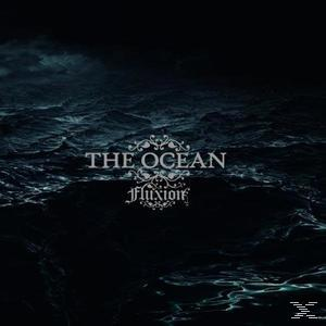 Albumcover mit dunklem Ozean. Der Titel 'THE OCEAN' ist in der Mitte.