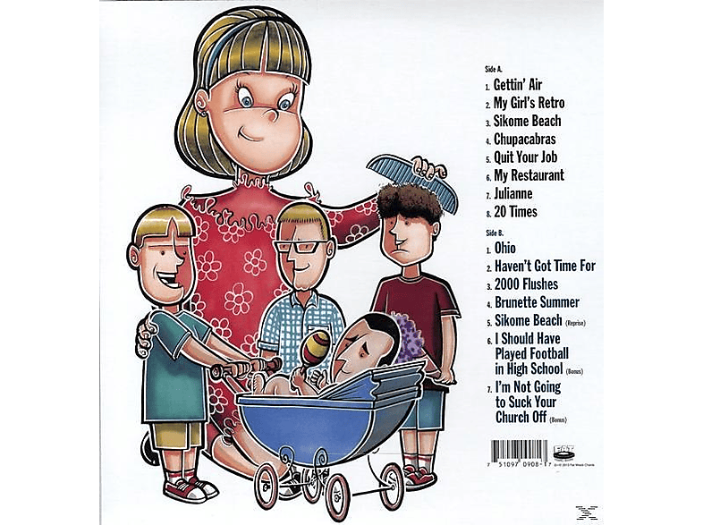 Thumbnail - Chixdiggit - Born On The First Of July (Re-Issue) (Vinyl)