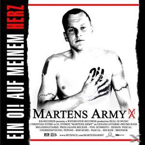 (CD) Herzen Oi! Meinem Army - Auf Ein - Martens