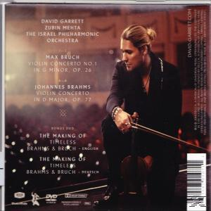 David Garrett, Israel Philharmonic Orchestra - Timeless-Brahms & Bruch Violin Concertos  - (CD + DVD Video)