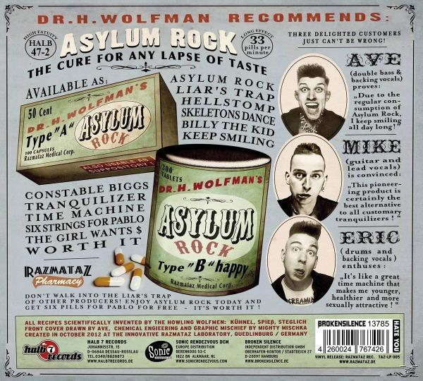 The Howling Wolfmen - Asylum Rock!  - (CD)