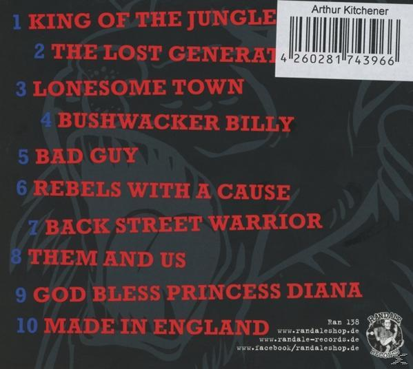 Arthur Kitchener - King of the Jungle  - (CD)