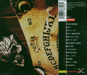 Ouija tábla az album borítóján. Betűk, számok, és a "Ouija" és a "No" szavak láthatók.