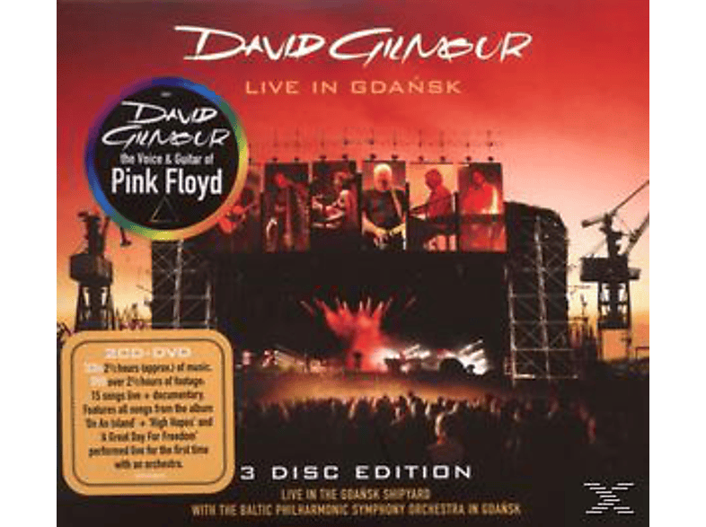 Thumbnail - David Gilmour - Live In Gdansk (CD + DVD Video)