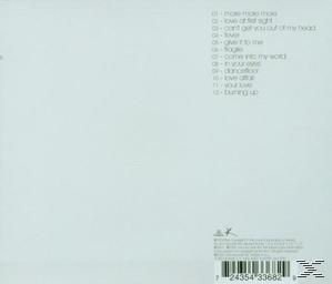 Rückseite mit Songtiteln und weißem Hintergrund.
