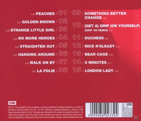 CD-Cover, Rückseite, roter Hintergrund, Titelliste der Songs, Copyright-Details, Barcode.