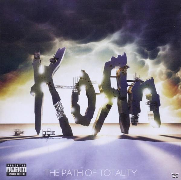Albumcover, Korn, mit dem Bandlogo in futuristischem Setting.