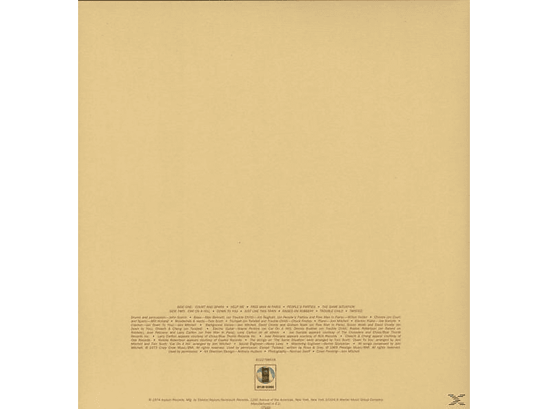 Thumbnail - Joni Mitchell - Court And Spark (Vinyl)