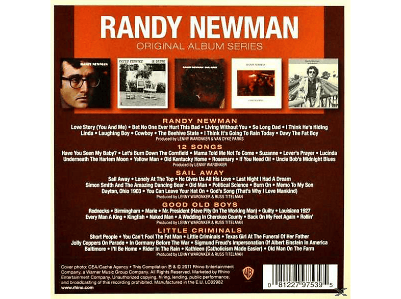 Thumbnail - Randy Newman - Original Album Series (CD)