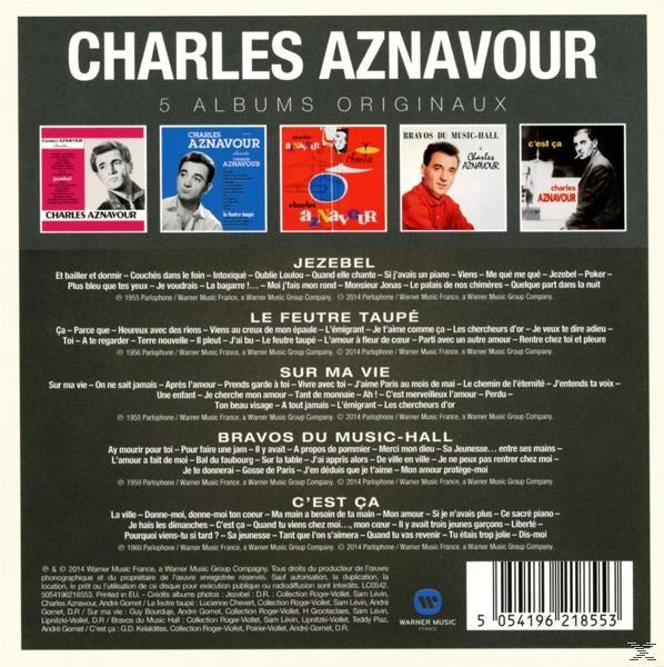Charles Aznavour - Original Album Series  - (CD)