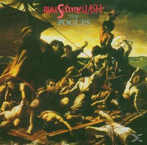 The Pogues Albumcover. Ein Gemälde von Menschen auf einem Floß in stürmischer See.