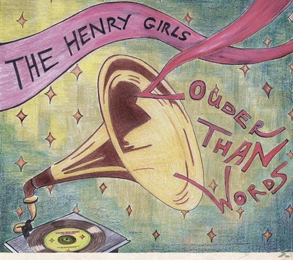 Albumcover mit Grammophon und Text, mit grünem und gelbem Hintergrund.