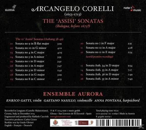 Gatti/Ensemble Aurora - Die Assisi-Sonaten  - (CD)
