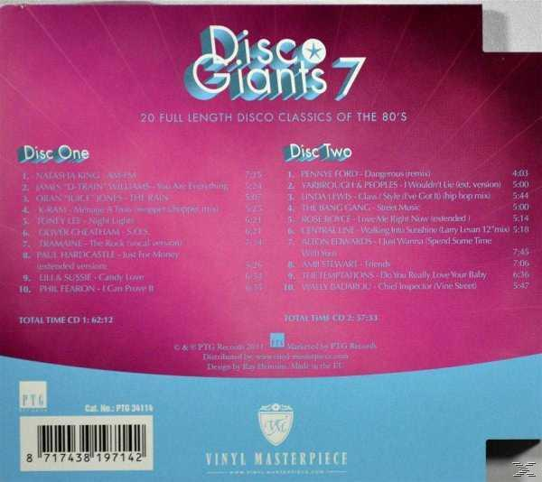 VARIOUS - Disco Giants Vol.7  - (CD)