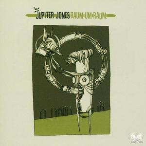 Albumcover mit einem abstrakten Design eines Roboters und eines Kreises.