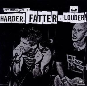 VARIOUS - Fat Music Vol.7:Harder,Fatter & Louder  - (CD)