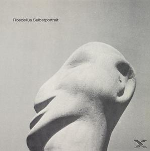 Eine Skulptur eines Kopfes in geschwungener Form, auf grauem Hintergrund, mit Titel oben.