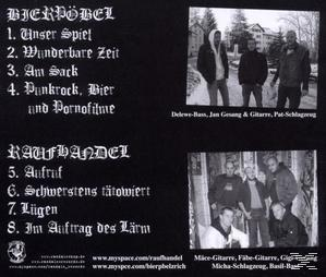 alte BIERPOEBEL/RAUFHANDEL, Tage,auf Auf - (CD) neue - Zeiten Split Bierpöbel/Raufhandel