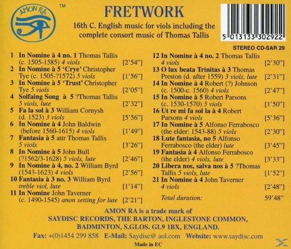 Fretwork - In Nomine  - (CD)
