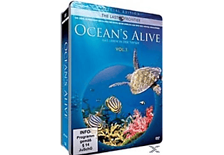 THE LAST FRONTIERS: OCEANS ALIVE - DELUXE METALLBO DVD