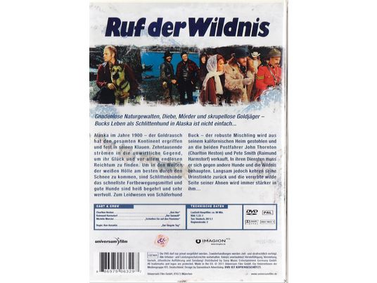 Ruf der Wildnis DVD