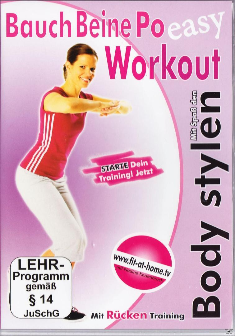 BEINE DVD EASY WORKOUT PO BAUCH