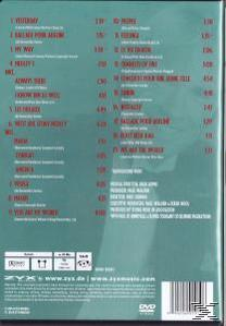DVD-Rückseite mit Titelliste und Text. Grüner Hintergrund. ZYX Music Logo und Barcode.