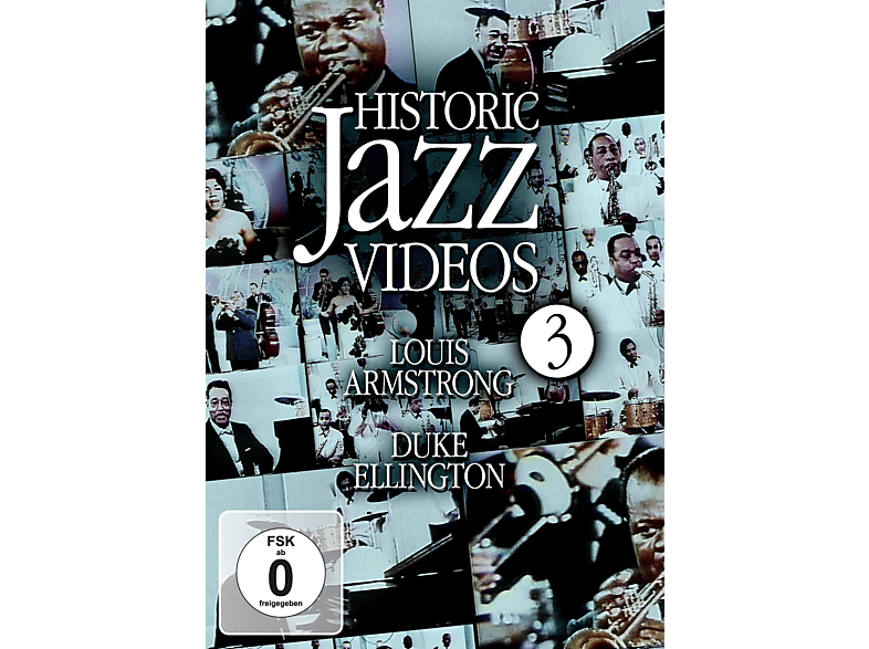Louis Armstrong, Duke Ellington - Historic Jazz Videos - Vol. 3  - (DVD)