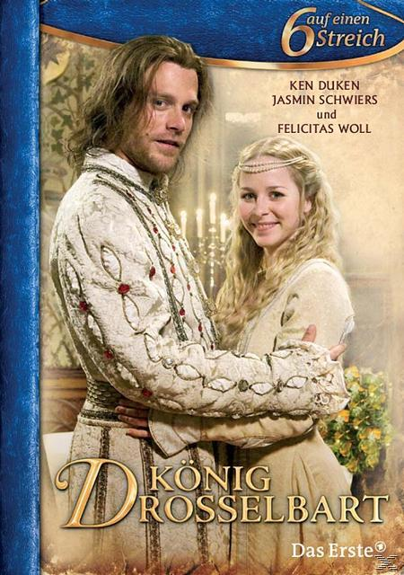 DVD-Cover, ein Mann und eine Frau, Text "D König Drosselbart".