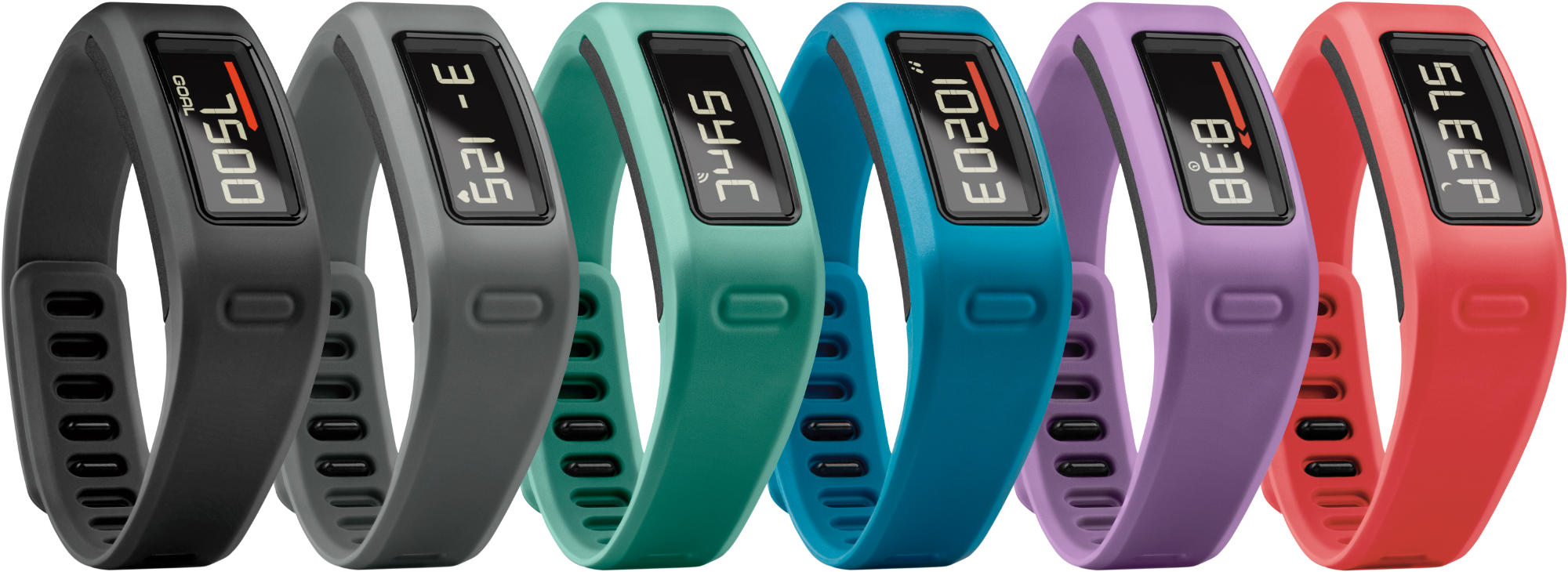 GARMIN vivofit, Fitnessarmband, 120-175 mm, 152-210 mm, Schwarz