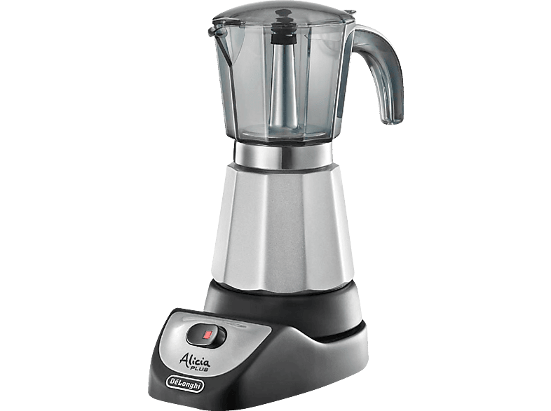 De’Longhi – Cafetera italiana eléctrica De’Longhi EMK 6 Alicia con capacidad para 6 tazas.