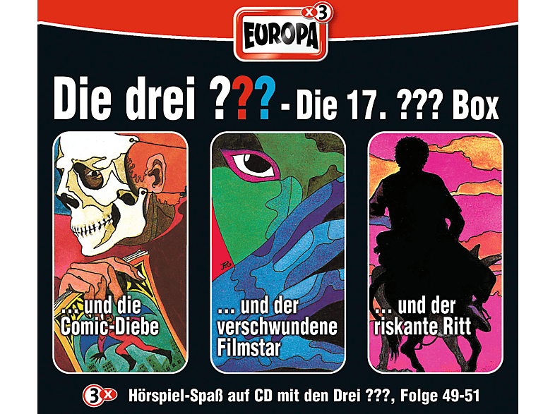 Die Drei ??? - Box 17 Folgen 49-51 - (CD)