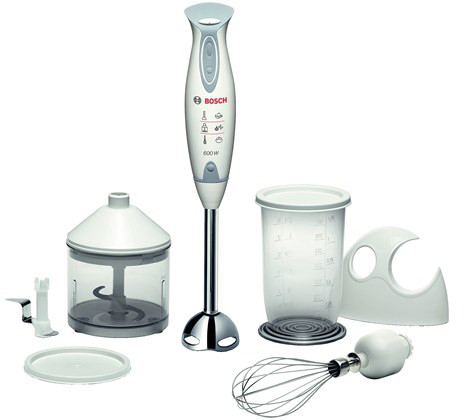 BOSCH Watt) Stabmixer 6700 Weiß/Telegrau (600 MSM