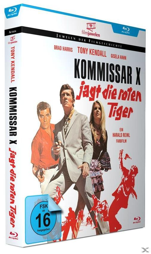 KOMMISSAR X JAGT DIE ROTEN TIGER Blu-ray