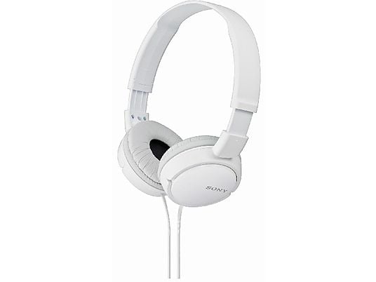 SONY MDR-ZX110P - Kopfhörer (On-ear, Weiss)