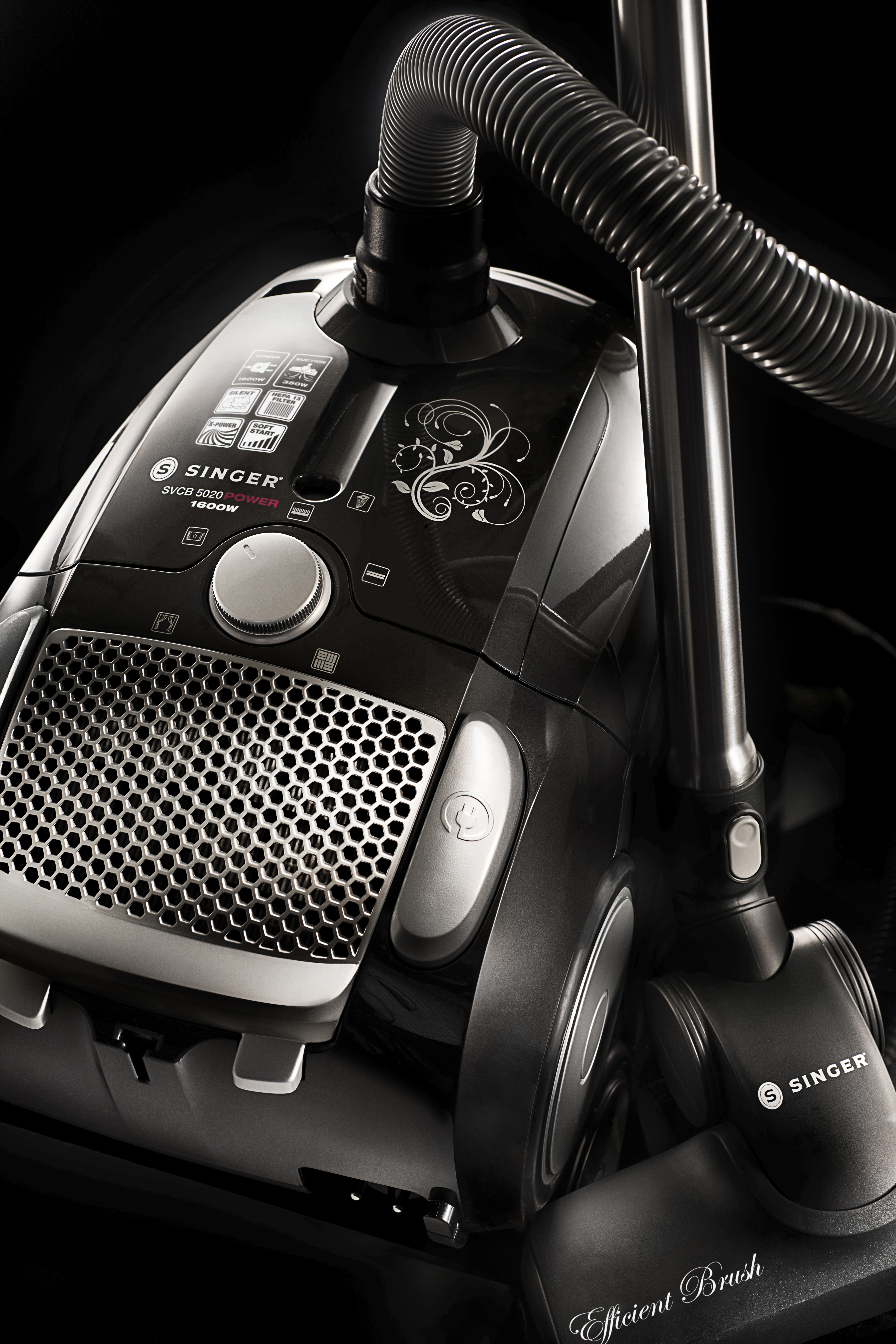 SINGER SVCB 5020 POWER Bodenstaubsauger Staubsauger, maximale Leistung: 1600 Watt