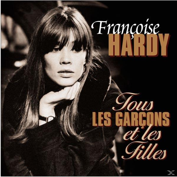 Françoise Hardy album borítója. Felfelé néz, hosszú hajjal és sötét háttérrel.