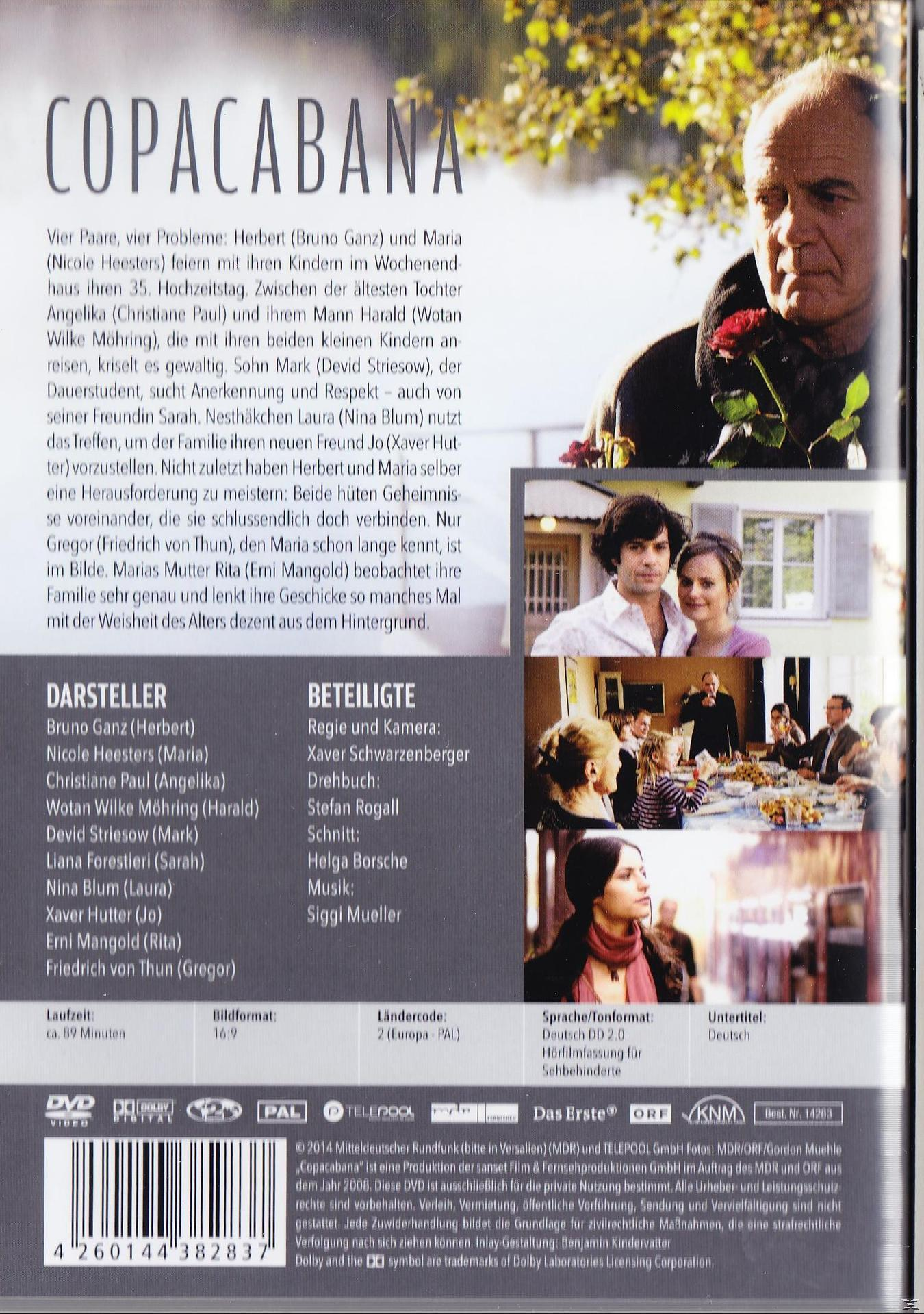 Copacabana DVD