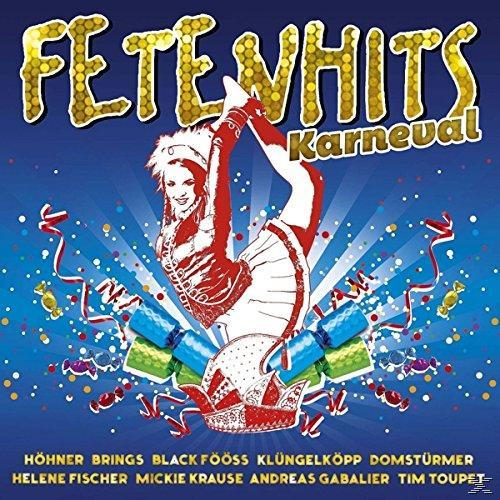 Albumcover mit einer tanzenden Frau, Konfetti und Süßigkeiten. Es hat einen blauen Hintergrund und Text unten.