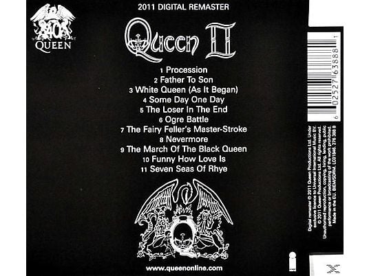 Queen - Queen II (2011 Remaster) CD