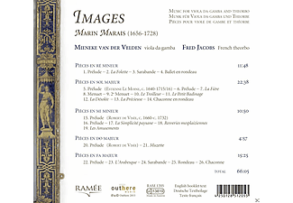 Fred Jacobs, Mieneke Van Der Velden - Images-Werke für Gambe  - (CD)