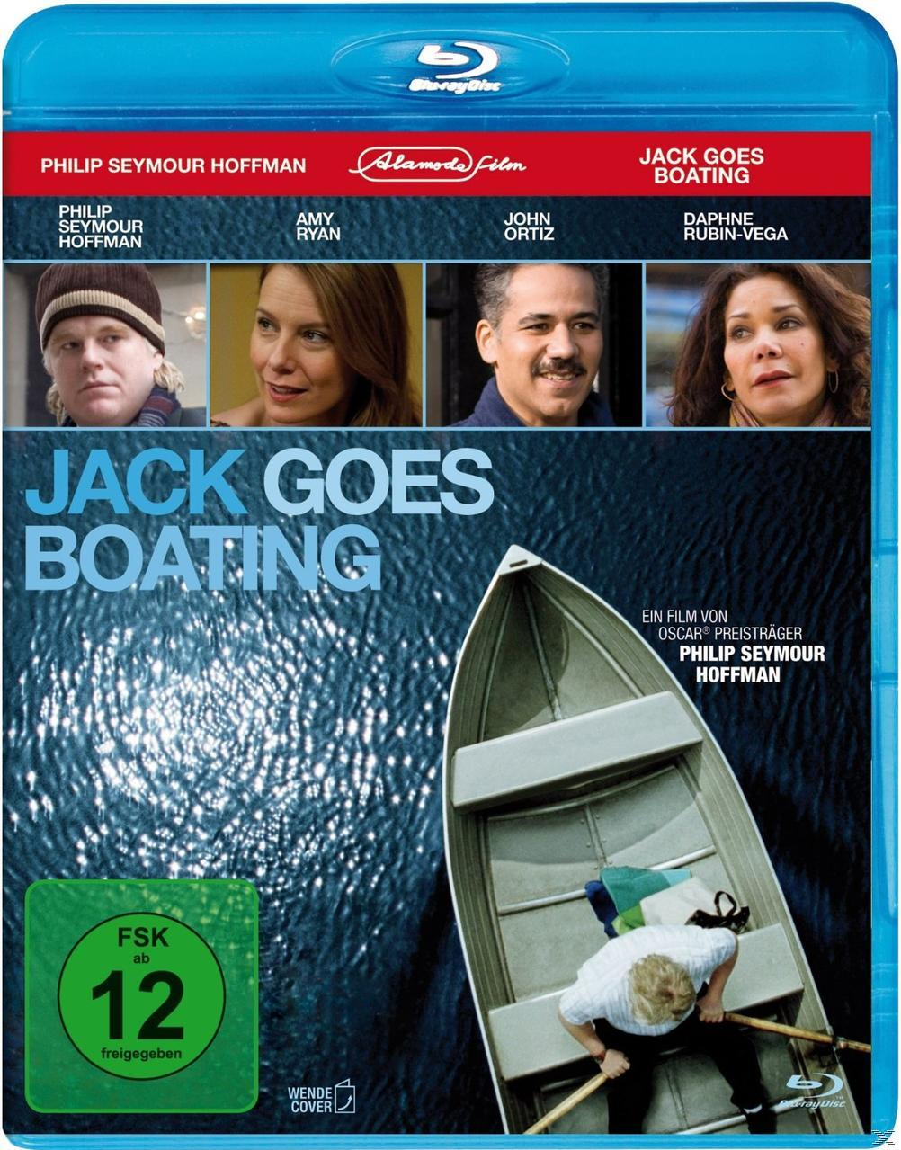 Filmcover: Menschen in einem Boot. Der Titel lautet 'Jack Goes Boating'.