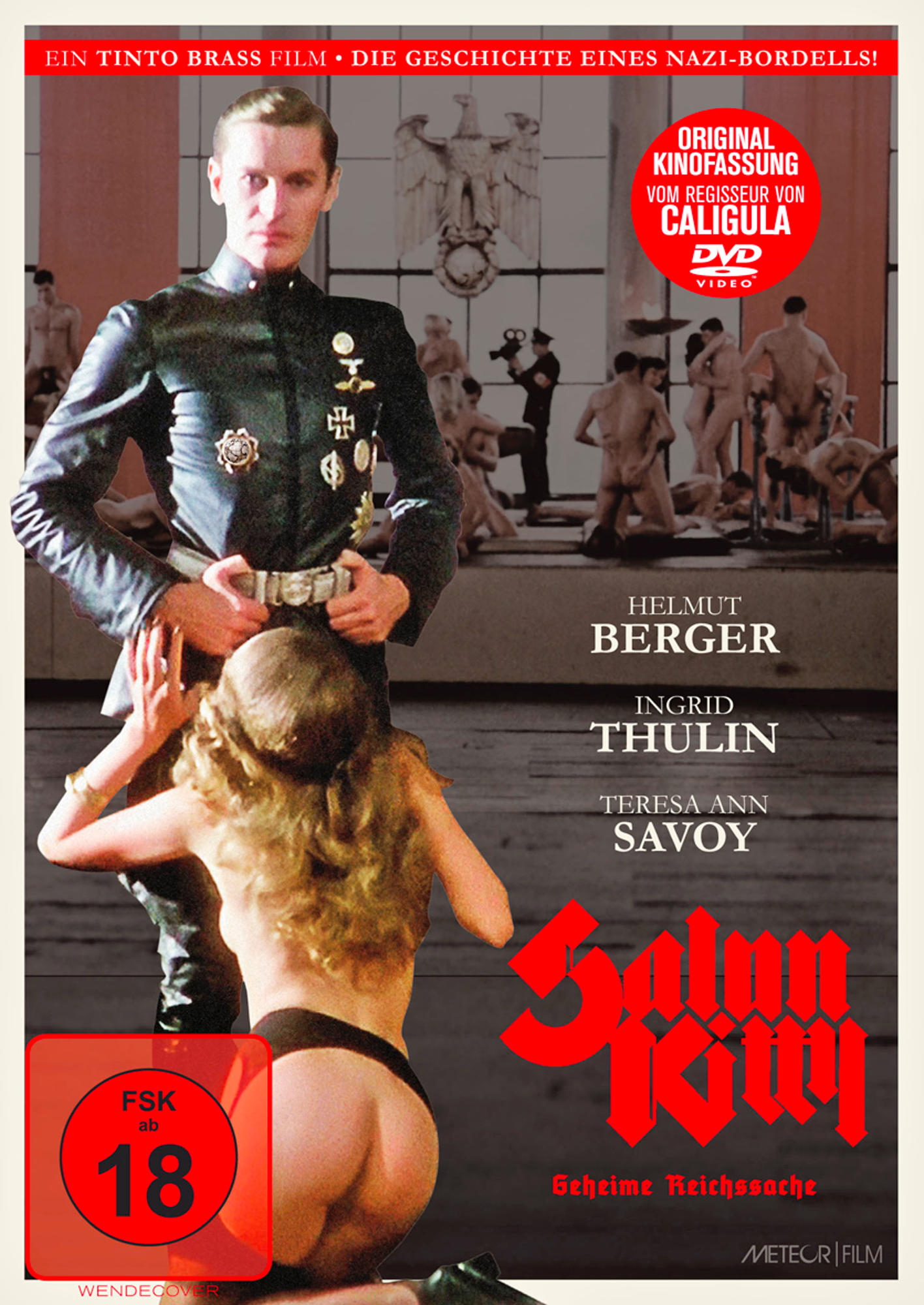 Filmplakat mit einem Mann in Militäruniform und einer Frau, mit anderen Personen im Hintergrund.
